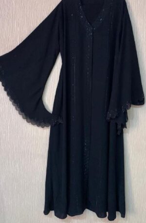 Front open abaya