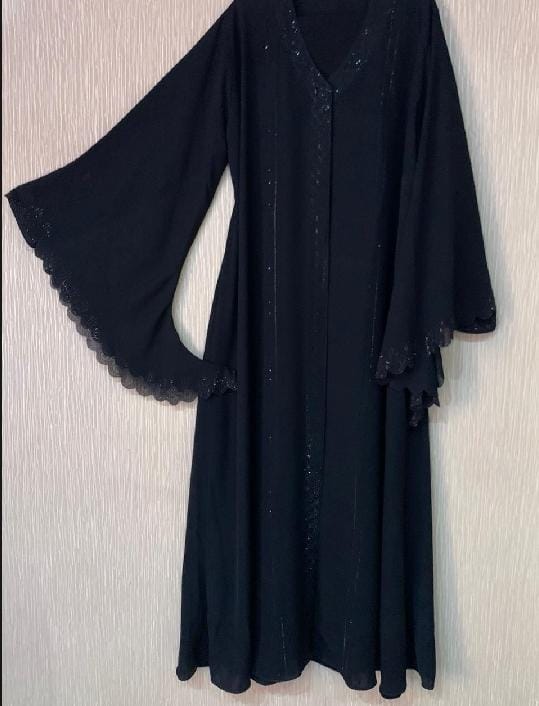 Front open abaya